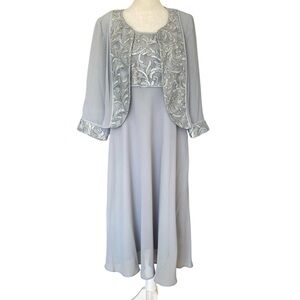 Le Bos Two Piece Dress and Jacket Set